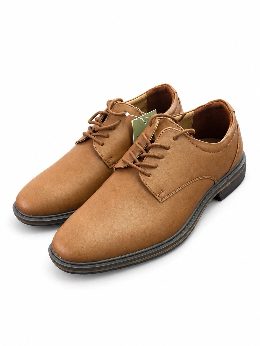 Goodfellow & Co Men’s Size 8 Brown Lace Up Dress Shoes Memory Foam NWT